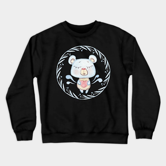 Sweet kids Crewneck Sweatshirt by KMLdesign